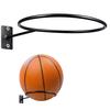 4Pcs Wall Mount Ball Holder Multifunctional Football Basketball Display Rack Strong Iron Storage Hanger for Hat Motorcycle Helmet Volleyball Rugby