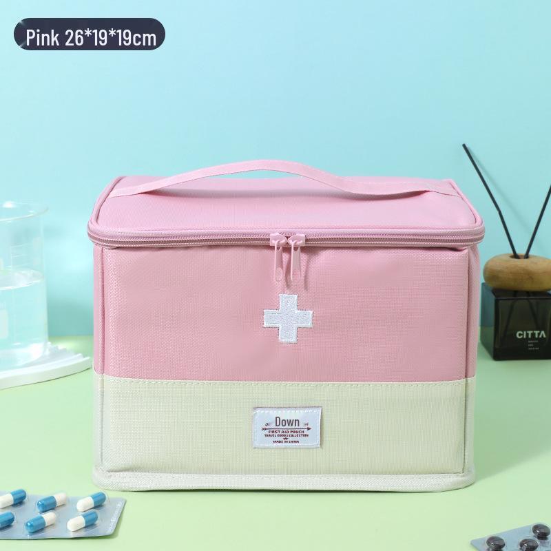 Компактная дорожная сумка для хранения лекарств - портативный небольшой органайзер для экстренной медицинской помощи