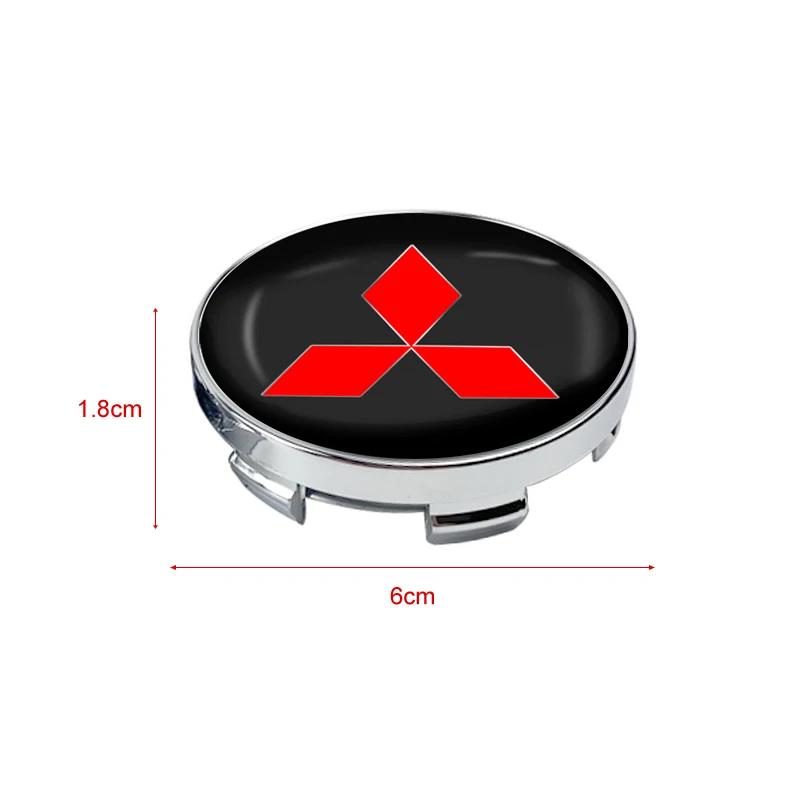 Car Wheel Hub Center badge Caps Rims Wheel Covers For Mitsubishi outlander Triton L200 ASX Mirage Pajero Eclipse Colt Lancer