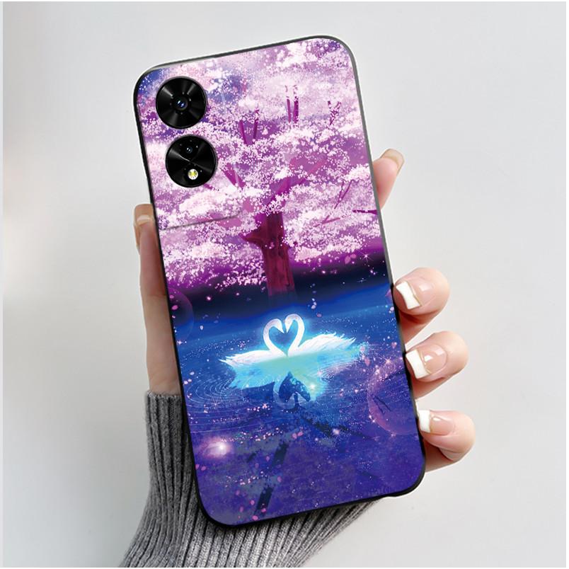 Cute Case For TCL 505 (T509K) (T5094) Fundas Capa Printing Shell Protective Cover Soft Silicone Cartoon Phone Casing Coque