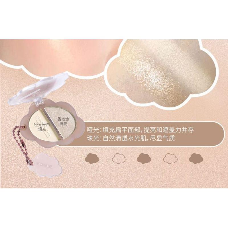 Kaxier - Палитра хайлайтеров-брелоков 'Облако' - 6 цветов