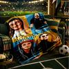 Morat Music Cover Art Throws Blanket Flannel Blankets Plush for Couch Bed Gifts for Men Women Travel picnic blanket Christmas fan gifts