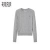 Teenie Weenie Women's Bear Cable Knit Sweater