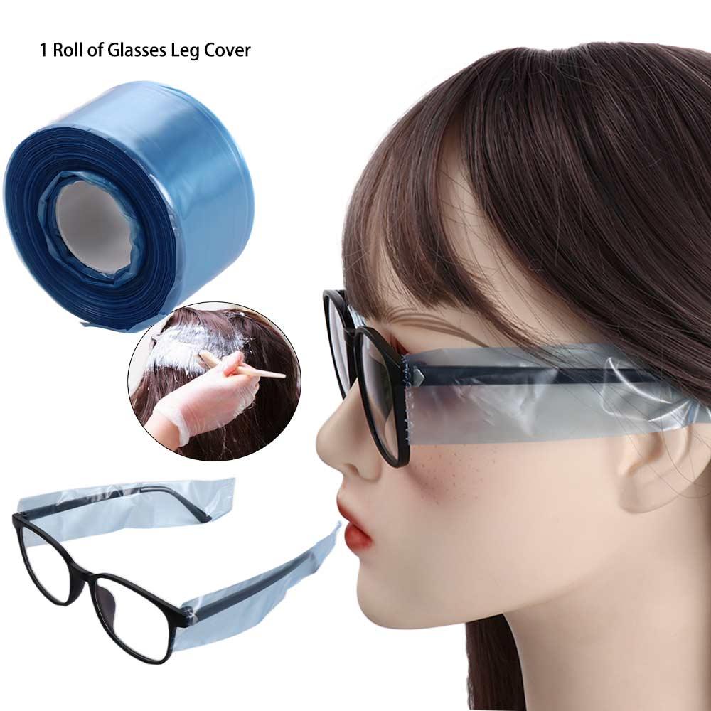 Hair Dyeing Hair Styling Salon Cap Barber Accessory Glasses Leg Cover Hair Coloring Tool Glasses Frame Cover Sleeves Protector