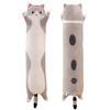 Popular long cat throw pillow doll cute kitten plush toy doll