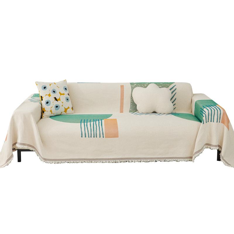 Chenille Sofa Cover Four Seasons Universal Simple Modern Rental House Dust-proof Sofa Towel Cat-proof Sofa Cover Blanket