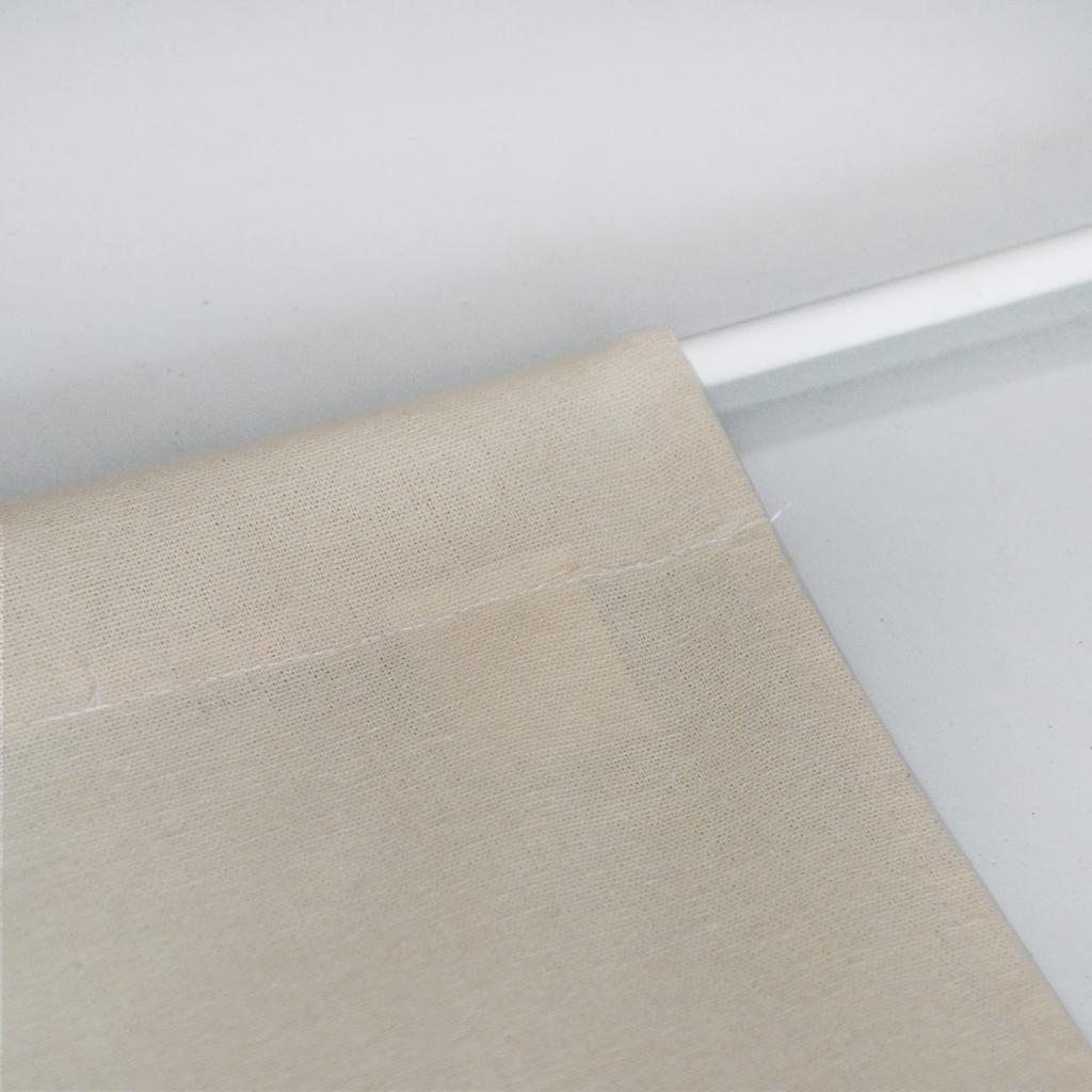 YURLISA Летняя и Зимняя Стильная Занавеска с Цветочной Вышивкой Ширина 68см x Длина Весенняя, Льняного Стиля (Зеленая вышивка, 150см)