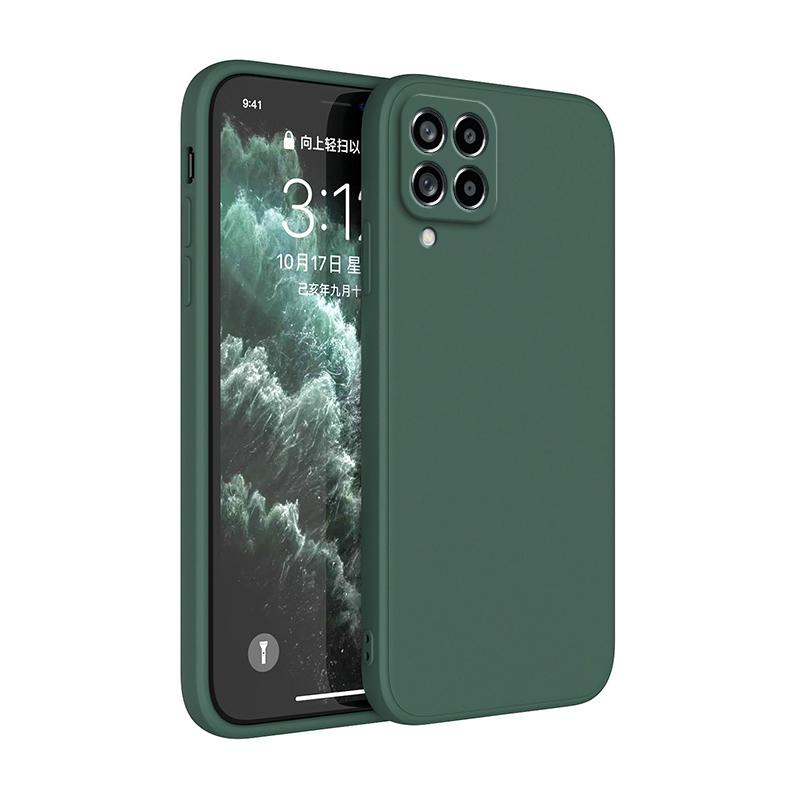 Чехол для телефона Funda для Samsung Galaxy A12 A125 M12 F12 4G 5G матовый силиконовый защитный чехол для камеры Fundas