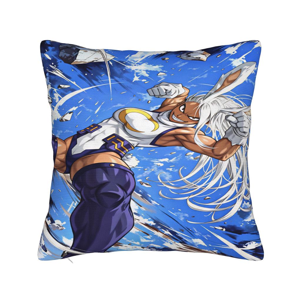Rabbit Hero Mirko Pillow Case Comfy Pillow Cover For Sofa Car Home Decor Kawaii Pillowcases