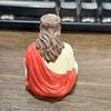 Смоляная фигурка Иисуса, статуя сидящего Христа, ручная работа, религиозное настольное украшение для дома, офиса, приборной панели автомобиля