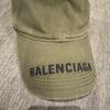 Б/у оливковая кепка BALENCIAGA