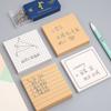 Planner School Notebook Reminder Self-adhesive Bookmark Stickers Memo Pad Sticky Notes Notepad