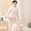 Удобная одежда из бархата и хлопка: Осенний комплект для детей plus-size – Теплая пижама и зимний базовый слой