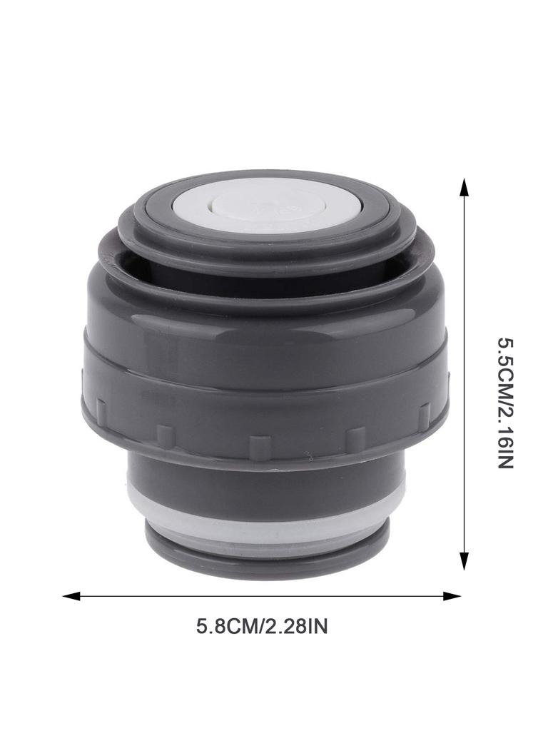 Крышка для термоса 4,5 см/5,2 см, пробка для термоса, дорожная чашка, сменная крышка для термоса, экспортная крышка для бутылки, черная