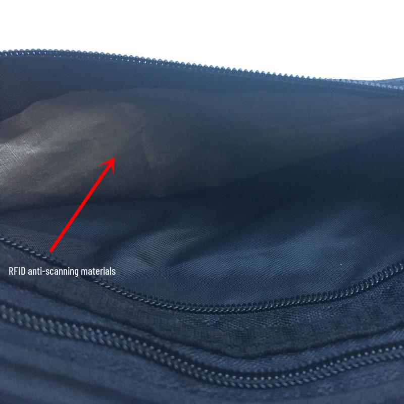 Невидимая поясная сумка с RFID-защитой для бега и езды на велосипеде