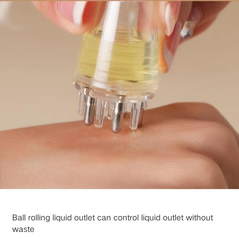 1шт аппликатор для кожи головы вращающийся шарик массажная расческа для эфирных масел уход за волосами