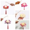 Chinese Style Lotus Flower Lanterns Handmade Mid-Autumn Festival Lamp  Photography Props