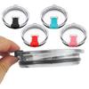 20/30Oz Sealing Bottle Cover Splash Proof Leakproof Transparent Plastic Lids For Ozark Trail/Rtic/Tumber Multicolor Thermos Cups