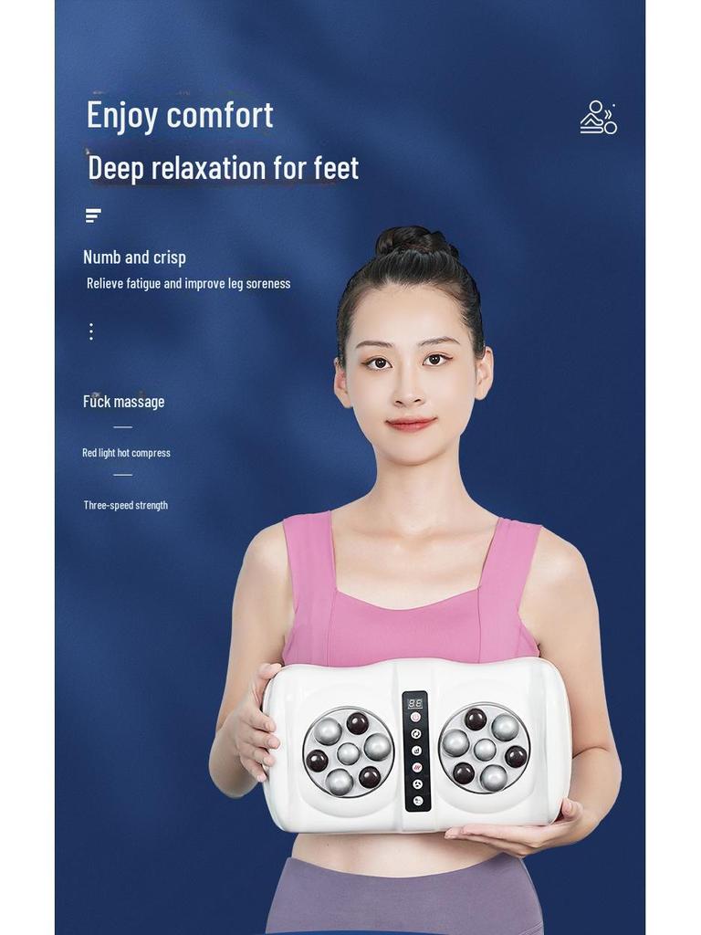 Multi-Function Automatic Foot and Calf Massager with Beauty Leg Therapy