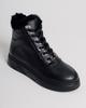 Winter Boots with Fur 158898 36 Black Leather