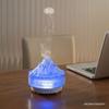 Увлажнитель воздуха Volcanic Air Aromatherapy Ultrasonic Rainbow Light Remote Control Flame Essential Oil Diffuser Home Christmas Gift