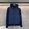Mens Lightweight Stand Collar Down Jacket Solid Color Casual Winter Coat