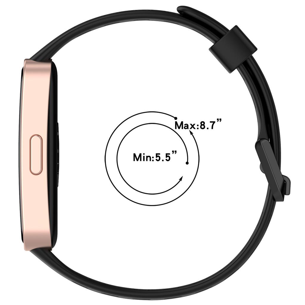 Ремешок для Huawei Band 9 8 браслет correa Аксессуары для SmartWatch Замена Силиконовый Спортивный Huawei Band 8 9 NFC Браслет