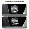 crdhnz1 4Pcs Car Door Lock Buckle Protective Cover Shock Absorber For Lexus Ct200h IS300h  RX400h RX350 RC RX450h GS RX RX270 NX300h UX