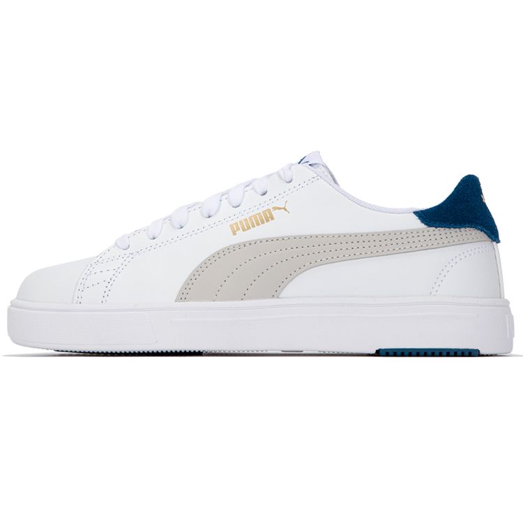 Puma Кеды унисекс низкие Serve Pro Lite Белый Серый Синий 374902-15