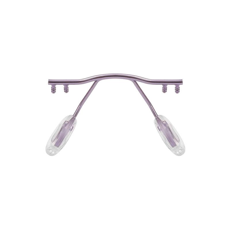 1 шт., носовой упор для очков, оправа для очков, металлическая оправа без оправы, держатель для переносицы, ремонт, замена, аксессуары для очков