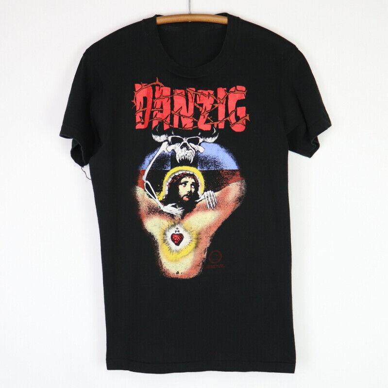 РАСПРОДАЖА Мужская футболка Danzig Concert Tour Черная Унисекс Все размеры S-5XL Унисекс Футболка