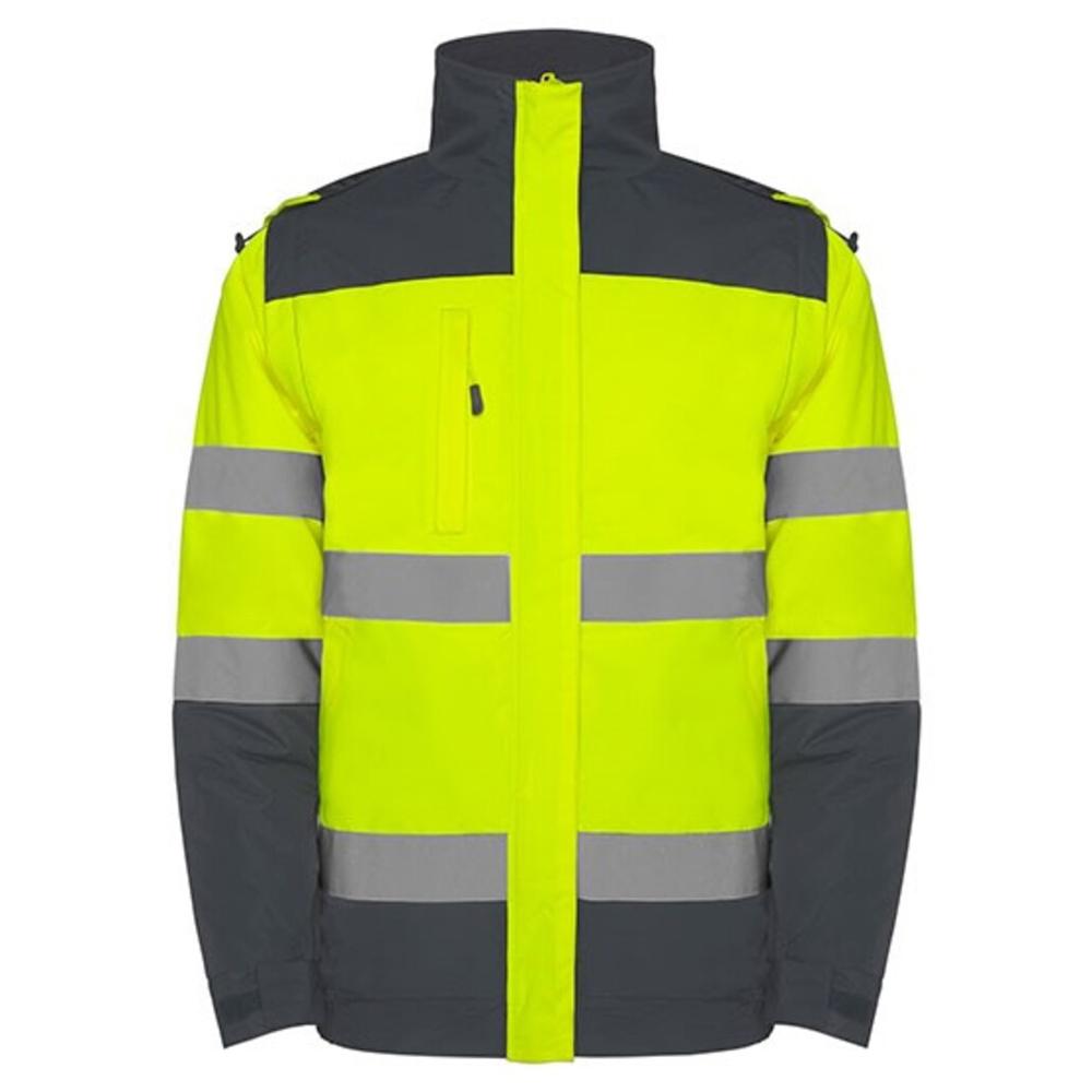 Roly Workwear Mens Epsylon Hi-Vis Parka