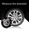 Для Mercedes Benz 4 шт./комплект 75 мм Для Mercedes Benz AMG W203 W206 W220 W205 W211 W212 Колпачки центральных отверстий колес автомобиля Эмблема Benz Ti