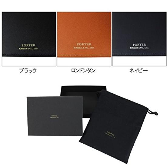 Porter BILL BRIDLE Card Case [Porter] 185-02261 Black/10