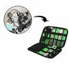 Cable Organizer Storage Bag System Kit Case USB Data Cable Earphone Wire Pen Power Bank SD Card Digital Gadget Device Travel Bag