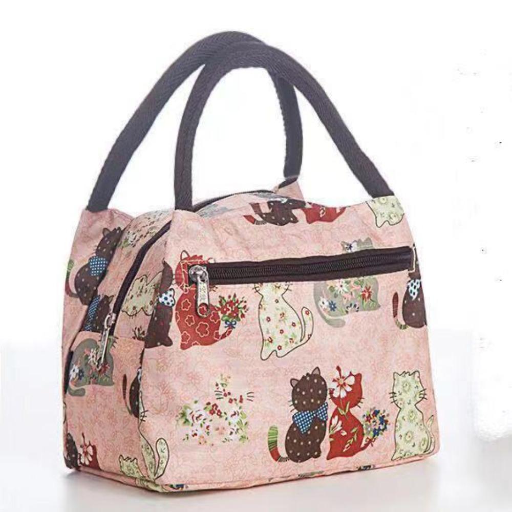 Портативная сумка для обеда из ткани Оксфорд для взрослых и детей, сумка-холодильник для еды и напитков, сумка для пикника, водонепроницаемая коробка для хранения продуктов