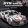 Technical Super Racing Car Model Building Blocks Automobile Pull Back DIY MOC Vehicle Bricks Children Construction Toys