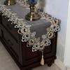 Lace Table Flag Mesh Fabric Fashion Light Luxury Triangular Strip Decorative Cloth Tv Cabinet Tablecloth