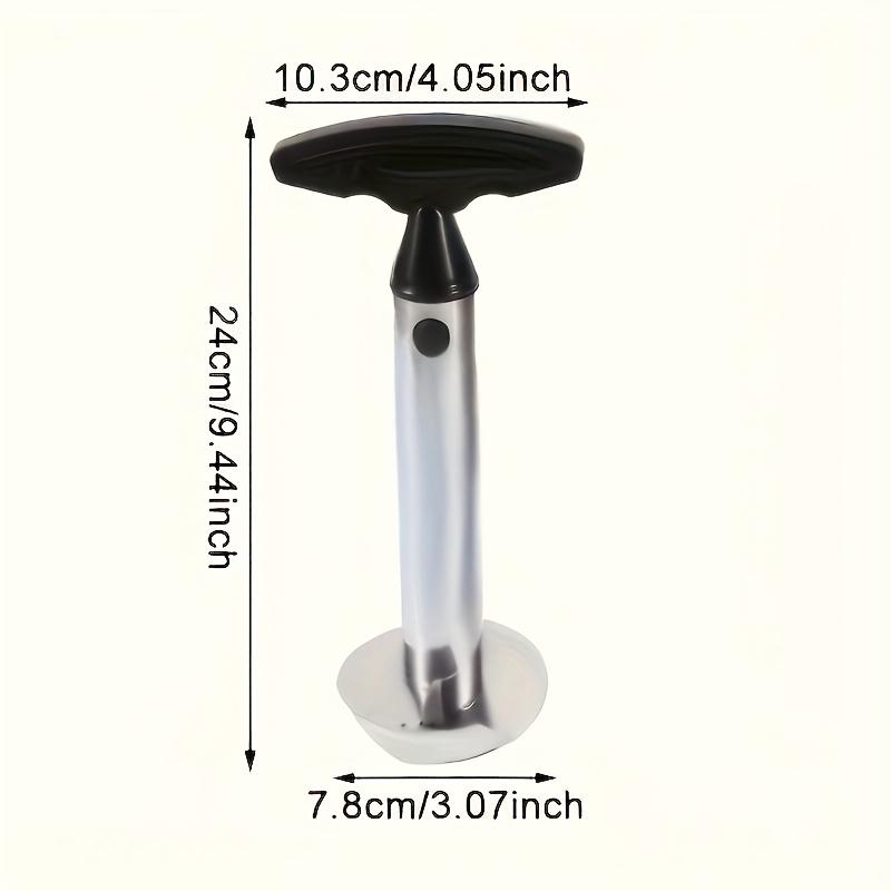 1 Pc Stainless Steel Pineapple Corer and Slicer with Ergonomic Design for Peeling, Coring and Slicing Pineapple