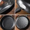 Мини-антипригарные кастрюли Круглая каменная сковорода для плиты Индукционная плита