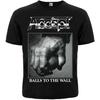 Принять черную футболку "Balls to the Wall" dirkshnider udo