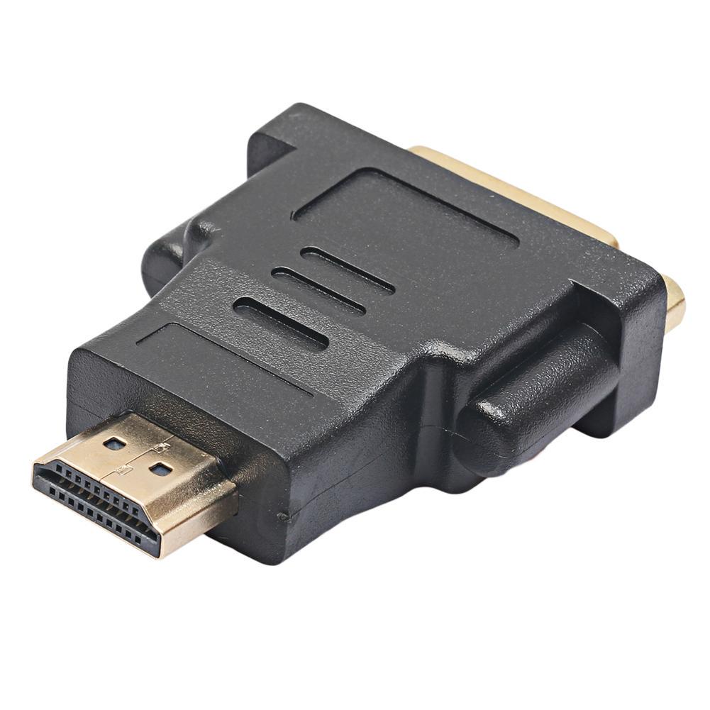 DVI-I Dual Link(24+5контактный) Адаптер-конвертер «мама-папа» совместимый с HDMI HDTV DVD LCD