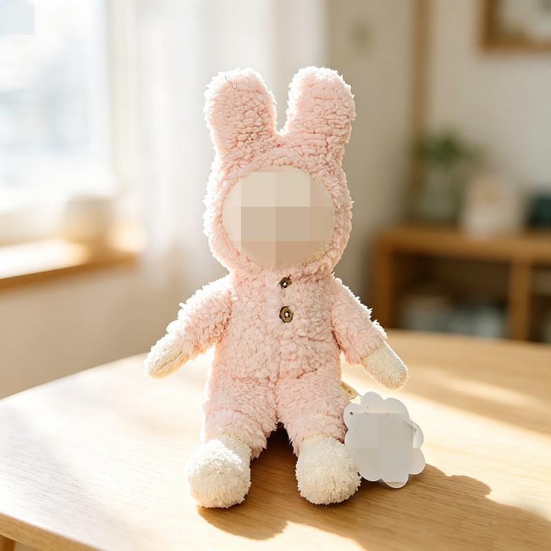 [Cloth Only]  the Cloth Set for 30CM &45CM &65CM Cartoon Dolls, Plush Jumpsuit Includes 1 Jumpsuits  and 1 Headgear.