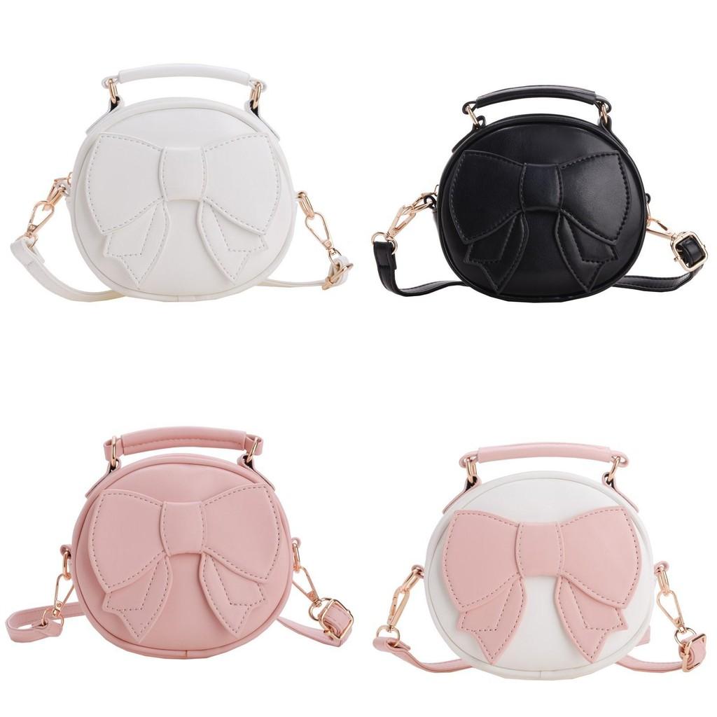 Dimensional Three Butterfly Knot Bag Simple Pattern Girl Children School Bags