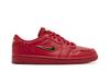 Jordan 1 Низкий способ сделать спортзал Красный Металлик Золотой (Женский)