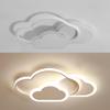Светодиодный потолочный светильник для детской комнаты, спальни, кабинета, детской, современный креативный детский светильник с регулируемой яркостью, люстра с облаком