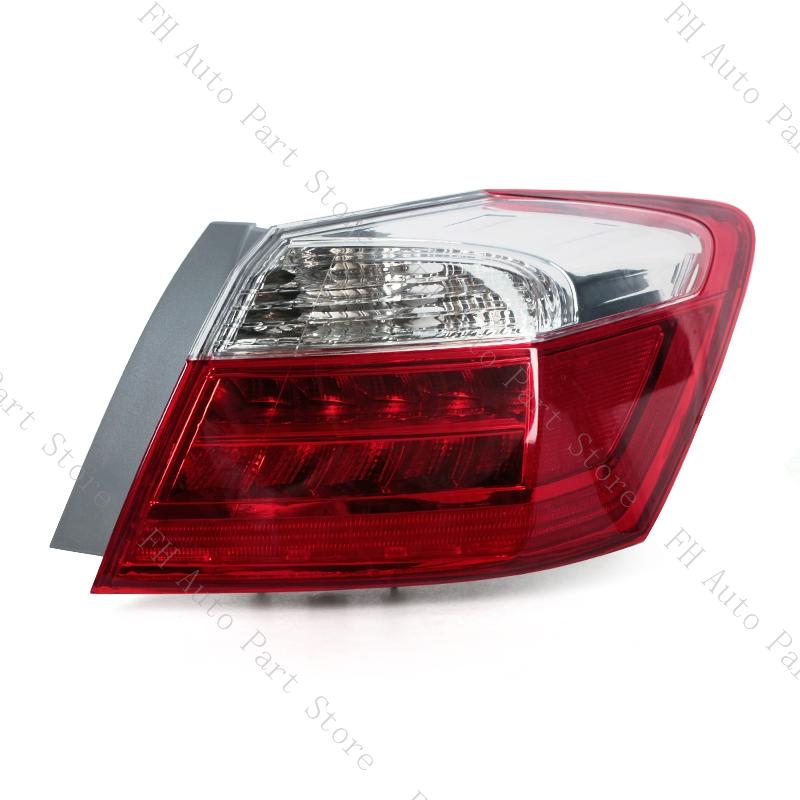 Car Rear Bumper Outside Tail Lamp Brake Stop Reverse Light For Honda Accord 9th 2014 2015 Taillight Taillamp