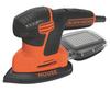 Corded Mouse Sander with Micro DIY Power High Dust KA2000 BLACK+DECKER Filter, Tool, Collection, 100V,