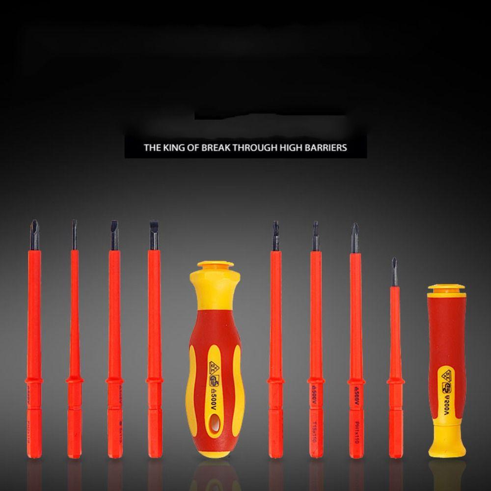 10 шт./компл. сверла с противоскользящей ручкой, ручной инструмент, инструменты для ремонта электрика