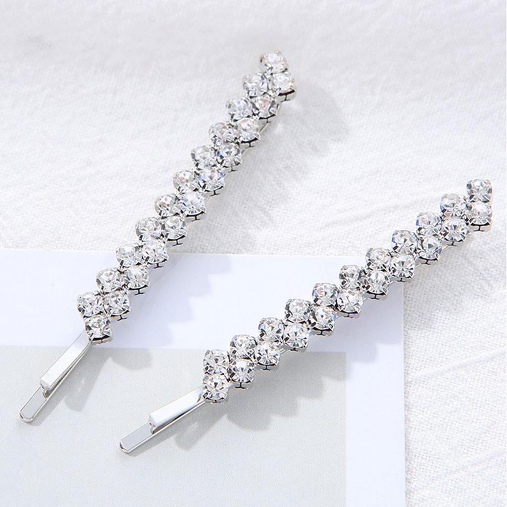 Женская заколка для волос со стразами, модная декоративная заколка для волос, металлические заколки для волос